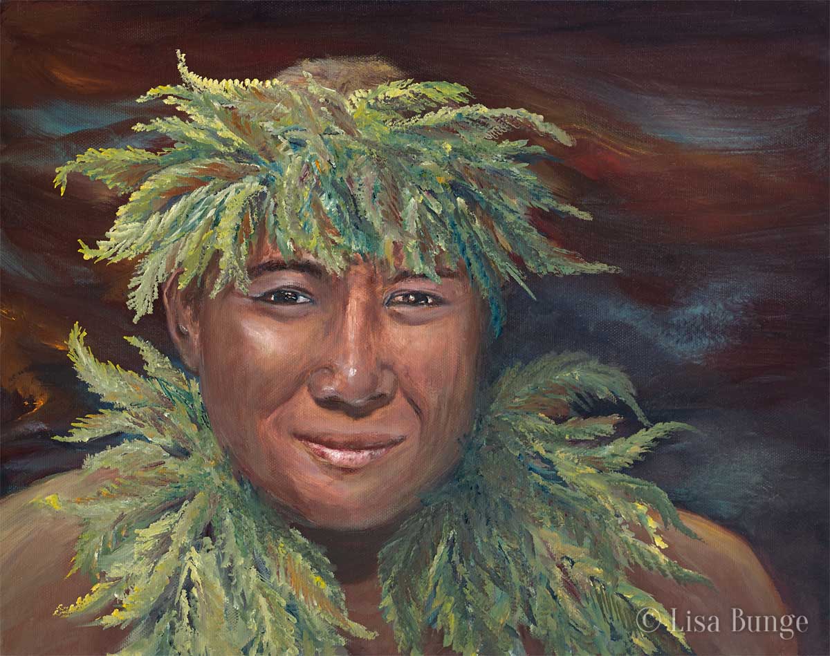 A portrait of a Hawaiian local